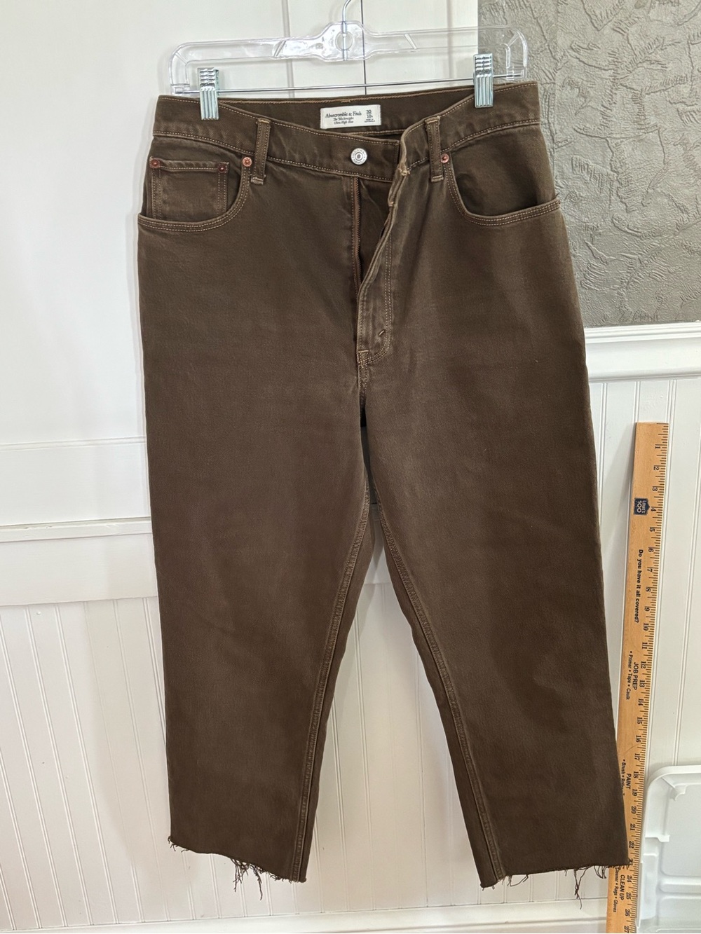 Abercrombie & Fitch 90s Straight High Rise Jeans
